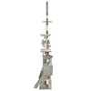 vidaXL Cat Tree Grey Particle board, Plush, Sisal Rope Large Cat Tree - 4 of 4