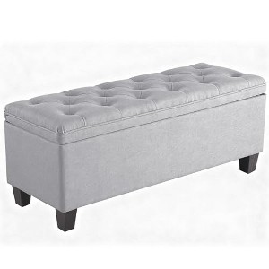 ELJGET With storage function, it can be used as a footstool or rest stool，suitable for living room/bedroom/entrance passage - 1 of 1