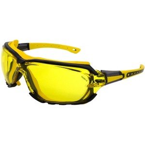 Global Vision Eyewear Octane Safety Motorcycle Glasses with Yellow Lenses - 1 of 4