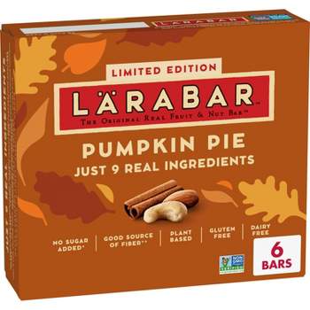 Larabar Pumpkin Pie Fruit & Nut Bars - 9.6oz/6ct