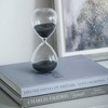 TopComfy Decorative Object Ferdinand 30 Minute Hourglass Set of 2 for Contemporary Home and Office Decor, Black, 6"*3"*8" - 3 of 4
