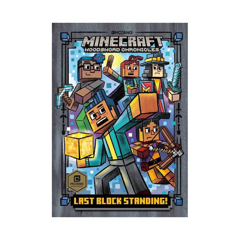 Last Block Standing! (Minecraft Woodsword Chronicles #6) - (Stepping Stone Book) by Nick Eliopulos (Hardcover), 1 of 2