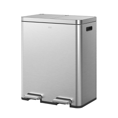 EKO 30L+30L Recycling Step Trash Can