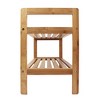Oceanstar 2 Tier  Shoe Rack, Square - 4 of 4