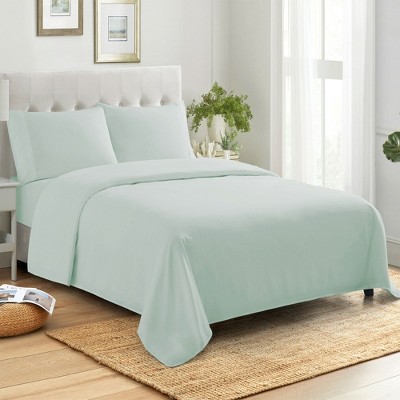 4 Piece 100% Cotton 400 Thread Count Sheet Set by Sweet Home Collection®