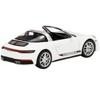 Porsche 911 Targa 4S Convertible White with Black Stripes Limited Ed to 3600 pcs 1/64 Diecast Model Car by True Scale Miniatures - image 3 of 4