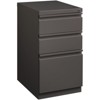 Steel 3 Drawer Mobile File Cabinet in Med Tone Brown-Hirsh Industries - 4 of 4