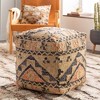 Mark & Day Stratzing 18"H x 18"W x 18"D Global Khaki Pouf - 2 of 4