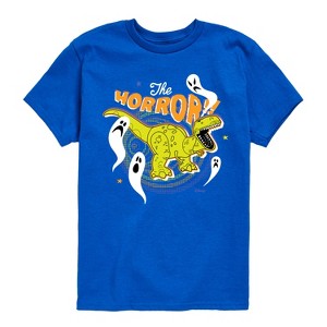 Boys' - Toy Story - Rex Halloween Horror Ghost Short Sleeve Graphic T-Shirt - 1 of 4