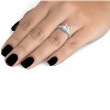 Pompeii3 1 1/4Ct Diamond Princess Cut Engagement Ring Vintage White Gold Lab Created - 4 of 4