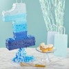 Blue Panda Number 1 Pull String Pinata for Boys, 1st Birthday Party Decorations, Ombre Blue, 16.5 x 11.5 x 3 In - 2 of 4
