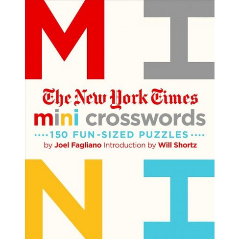 The New York Times Mini Crosswords Volume 1 By Joel Fagliano Paperback Target