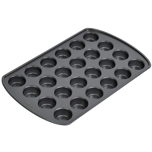 Chicago Metallic Professional 24-cup Non-stick Mini-muffin Pan,  15.75-inch-by-11-inch : Target