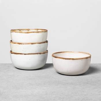 22oz Stoneware Reactive Glaze Cereal Bowl - Hearth & Hand™ with Magnolia