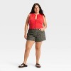 Women's Mid-Rise Loose Denim Shorts - Wild Fable™ - 3 of 3