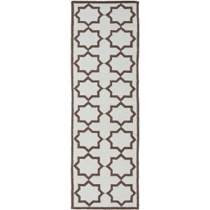 Dhurries DHU549 Hand Woven Indoor Rugs - Safavieh - 1 of 3