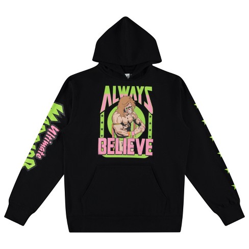 Wwe Superstar Ultimate Warrior Hoodie The Ultimate Warrior Mens World Wrestling Champion Costume Hoodie Sweatshirt Target