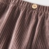 Baby Boys' Disney Winnie The Pooh 2pc Fleece Top and Corduroy Bottom Set - Brown/Gray - 4 of 4
