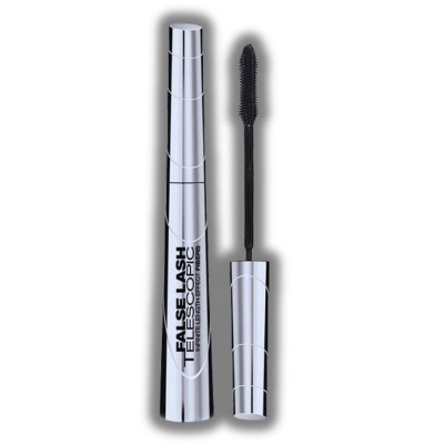 L'Oreal Paris Mascara False Lash Telescopic Magnetic (BLACK) Loreal Defined Lashes | 60% Longer | High Precision Flexible Brush | Magnetic