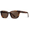 WMP Eyewear Womens Polarized Rectangular Sunglasses, Narrow Acetate Frame, 5-Barrel Hinges, Hand-Polished Finish - 2 of 4