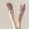 Anna-Kaci Women's 3-Pack Ballet Style Grip Socks with Crisscross Elastic and Non-Slip Soles for Barre Pilates Yoga - 4 of 4