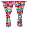 Everyday Kids Castles and Dancing Unicorns Drapes  4-Pc Unicorn Kid Curtains with 2 Panels and 2 Tiebacks - 4 of 4