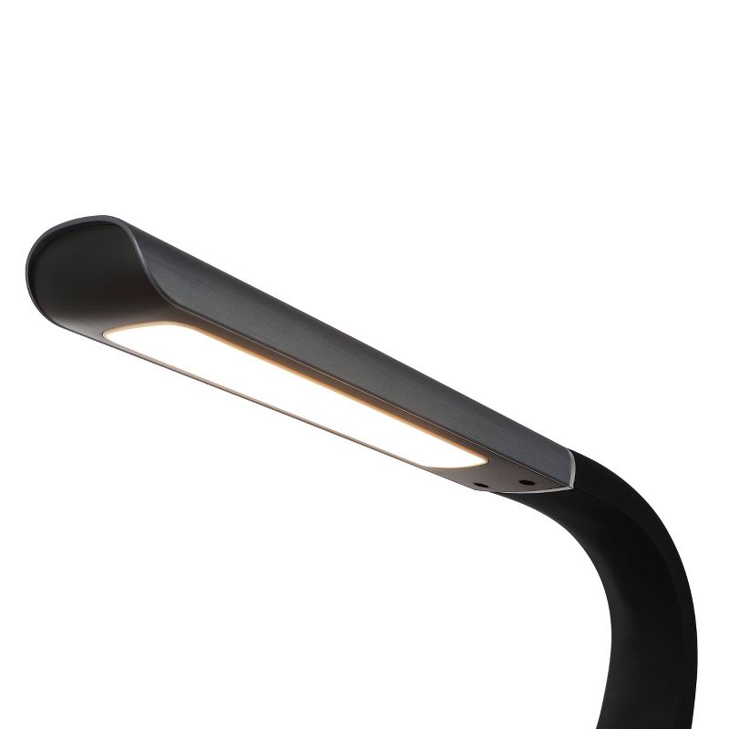 LED Milton/Dixon Aluminum Contemporary Minimalist Task Lamp - JONATHAN Y, 4 of 6