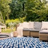 Courtyard CY6915 UV & Stain Resistant Non-Shedding Power Loomed Indoor/Outdoor Rugs - Safavieh - 2 of 4