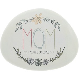 Pavilion Gift Company - Mom - 4" Garden Stone - Stepping Stones and Pathways - 1 of 4