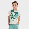 Toddler Boys' 2pc Disney Mickey Mouse Pocket T-Shirt & Brushed Active Shorts Set - Green - 3 of 4