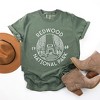 Simply Sage Market Women's Redwood National Park Short Sleeve Garment Dyed Tee - 3 of 4