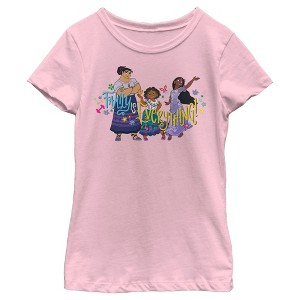 Girl's Encanto Family is Everything Sisters T-Shirt - 1 of 4