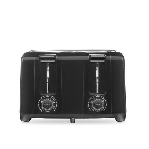 Black And Decker 4-slice Toaster With Extra Wide Slots In Black : Target