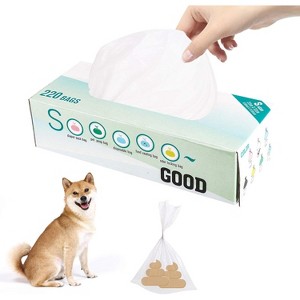 Paucax Odor Disposal Pet Waste Bags for Dog Cat, Color Vary - 1 of 4