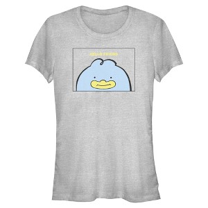 Juniors KPop Demon Hunters Hello Friend Duck T Shirt - 1 of 4