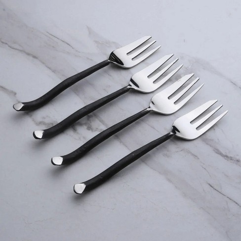 Inox Artisans Twig Pastry Forks 4 Pc. Set - image 1 of 4