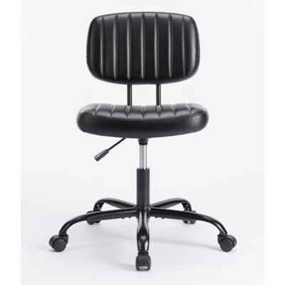 DOMETOUR Adjustable Height 360° Rolling Swivel Computer Task Chair without Arm