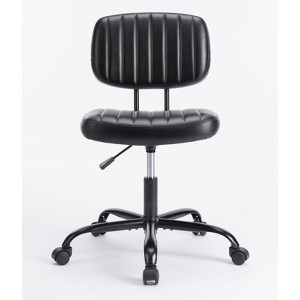 DOMETOUR Adjustable Height 360° Rolling Swivel Computer Task Chair without Arm - 1 of 4