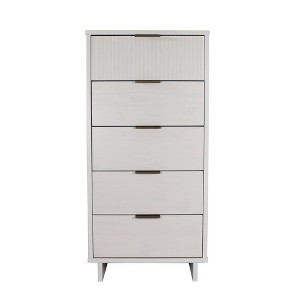 Granville Tall Modern 5 Drawer Dresser - Manhattan Comfort - 1 of 4