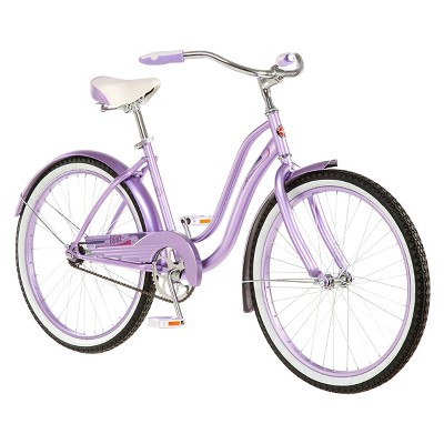 Schwinn Kids' Legacy 24" Cruiser Bike- Purple