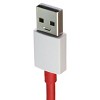 OnePlus (3.3-Ft) 1m USB to USB-C Charge and Sync Warp Cable - Red/White (D287) - 3 of 3