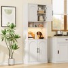 PB Arched Door Storage Cabinet with Light, Arched Locker Storage Cabinet, Arched Door Locker, Lighted Locker Storage Cabinet - 3 of 4