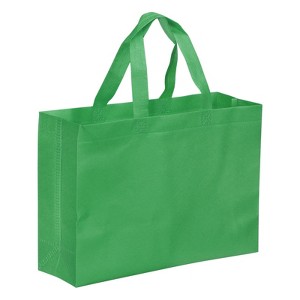 Unique Bargains Unique Reusable Gift Bags,Horizontal Style Non-Woven Grocery Tote Bag for Travel Storage - 1 of 4