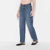 Women's Mid-Rise Straight Curvy Jeans - Wild Fable™ - 2 of 3