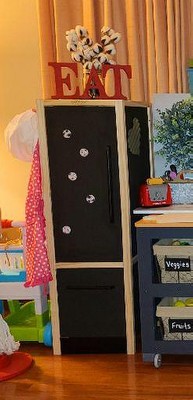 hearth and hand toy refrigerator