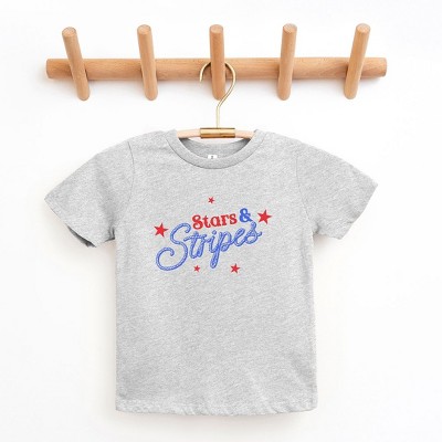 The Juniper Shop Western Stars And Stripes Toddler Short Sleeve Tee