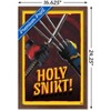 Trends International Marvel Deadpool & Wolverine - Holy Snikt! Framed Wall Poster Prints - 3 of 4