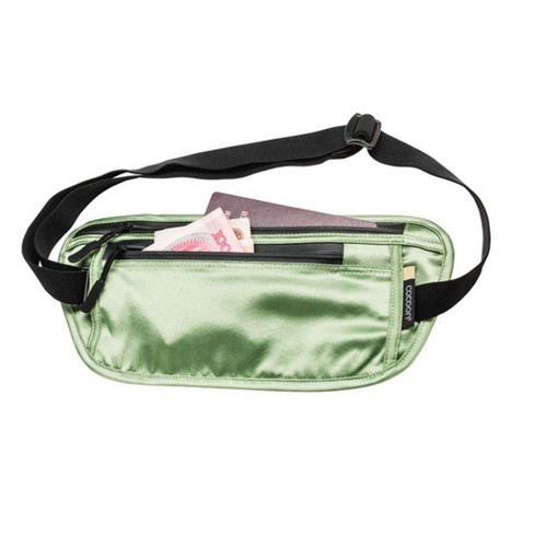 Cocoon Premium Travelers Waist Wallet Waterproof Silk Light Green Target