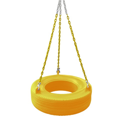 Gorilla Playsets 360° Turbo Tire Swing With Spring Clips And