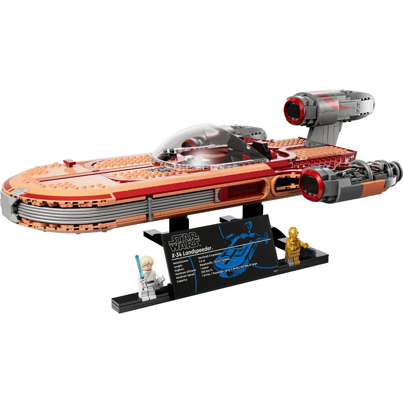 LEGO Star Wars Luke Skywalker Landspeeder UCS Set 75341, 3 of 8